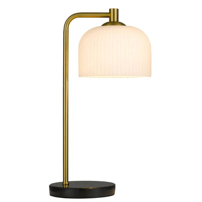 Telbix HOFF - Iron & Marble Table Lamp-Telbix-Ozlighting.com.au