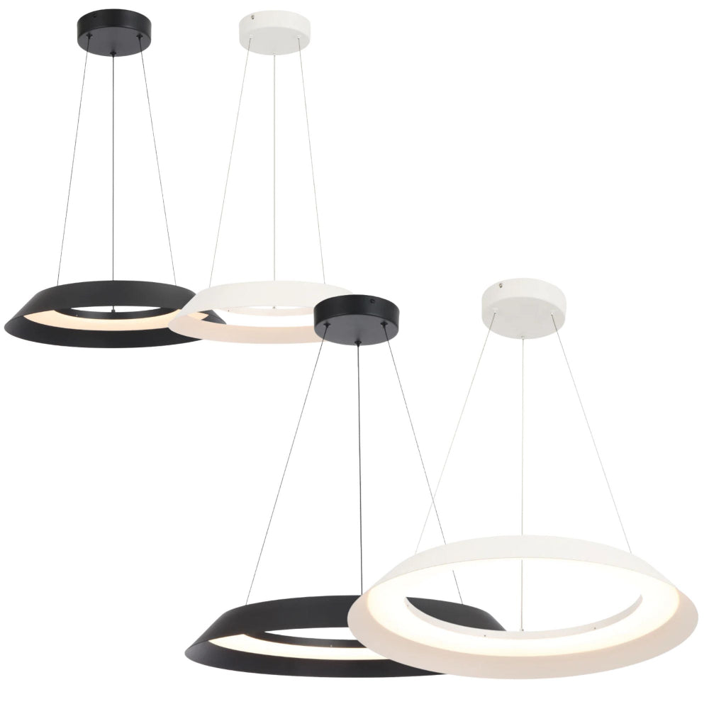 Telbix HOVIN Pendant Light Dimmable Acrylic-Telbix-Ozlighting.com.au