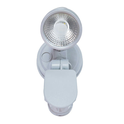 Telbix ILLUME - 10W LED Single Head Exterior Spotlight With Sensor IP44 - 5000K-Telbix-Ozlighting.com.au
