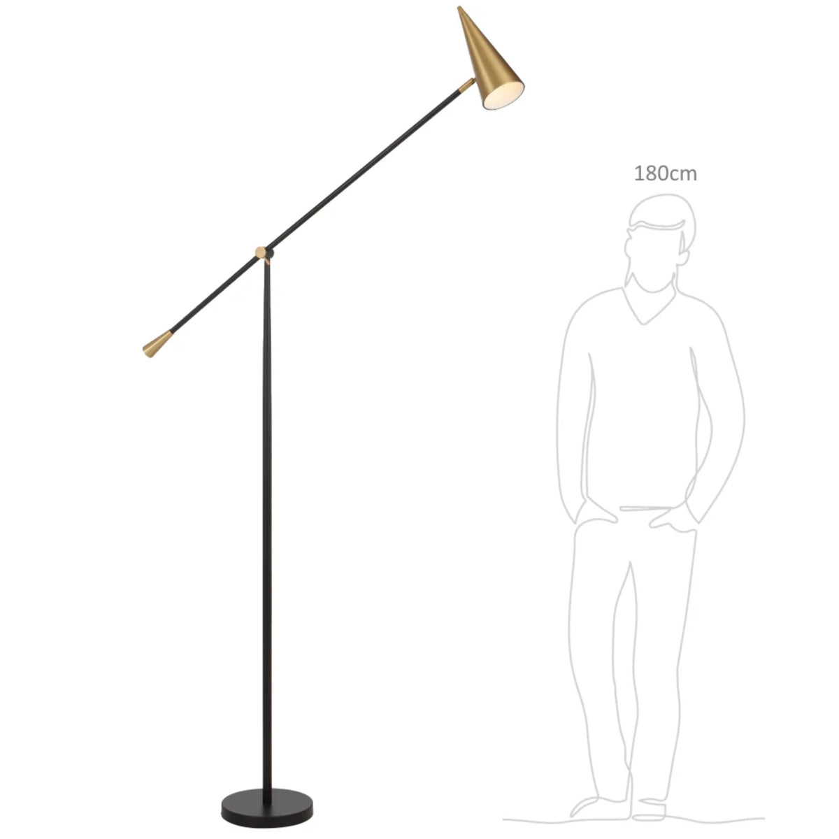 Telbix JIBARA Floor Lamp - 25W-Telbix-Ozlighting.com.au