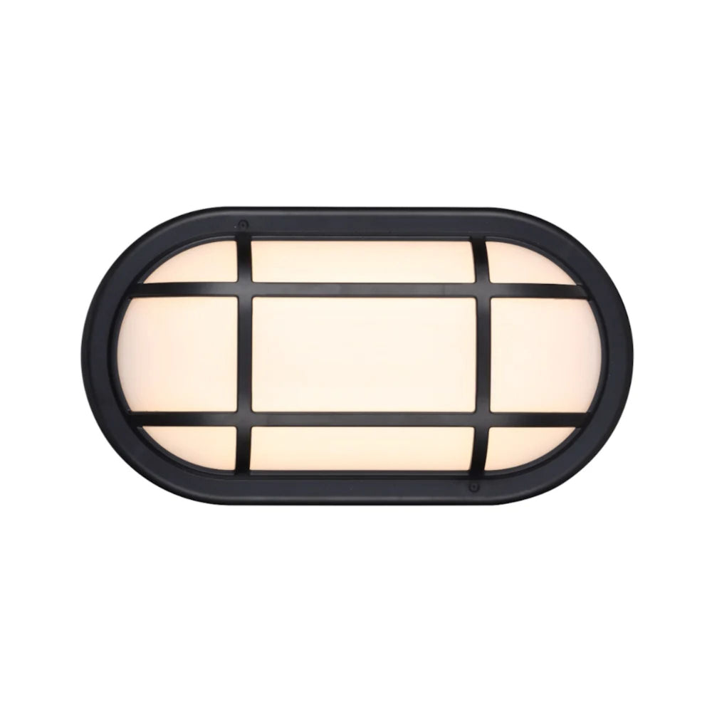 Telbix KELO Bunker Light Outdoor Oval-Telbix-Ozlighting.com.au