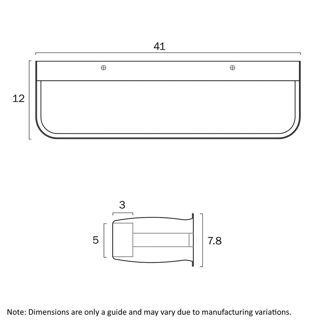 Telbix Keylor LED Wall Light - Large-Telbix-Ozlighting.com.au