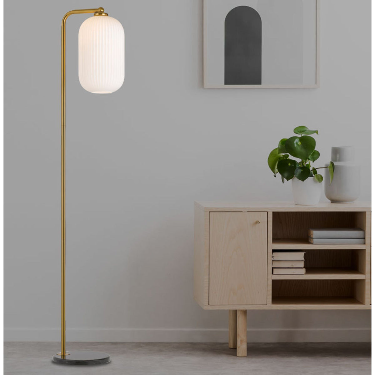 Telbix LARK Floor Lamp - 25W-Telbix-Ozlighting.com.au