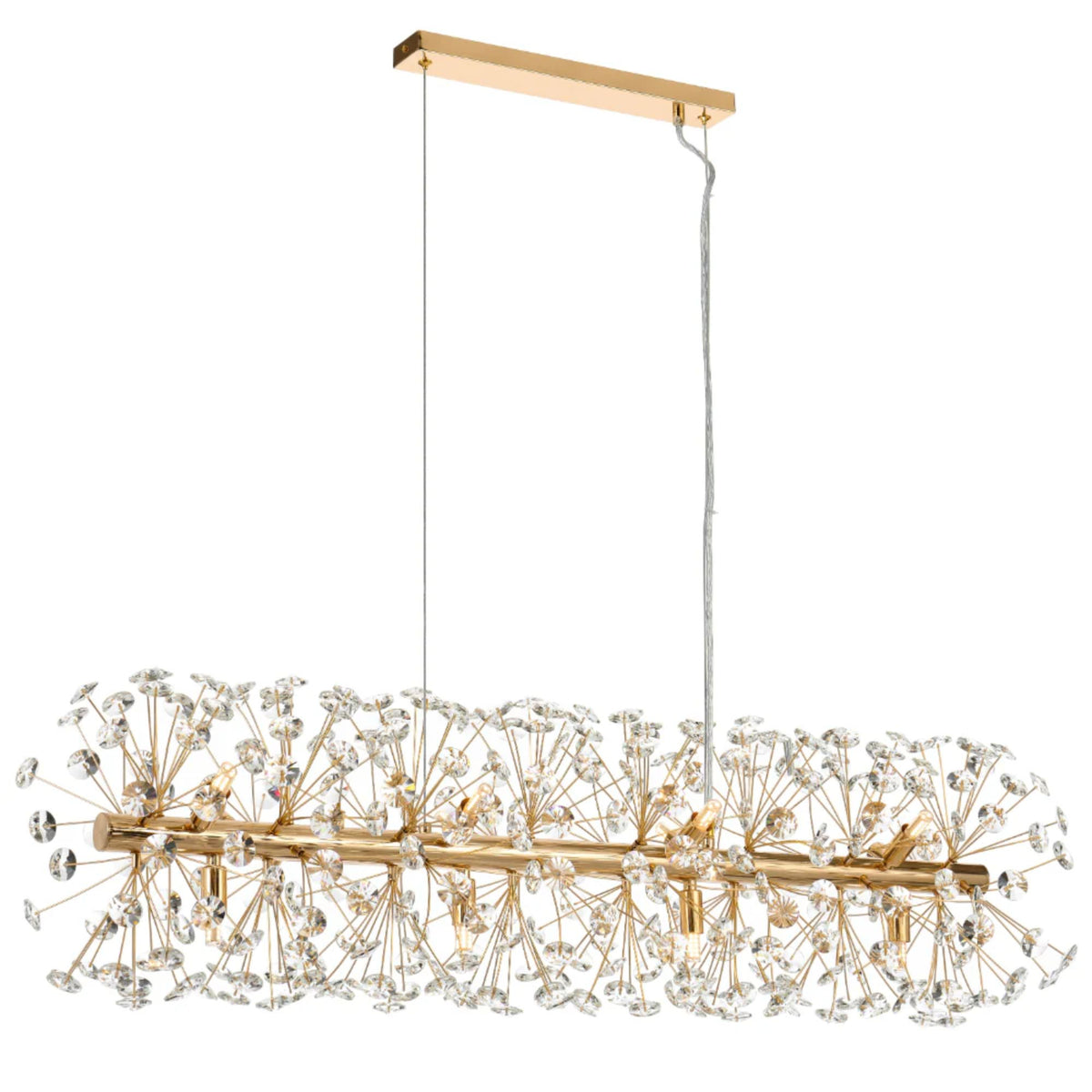 Telbix LERIDA 12-Light Rectangular Pendant-Telbix-Ozlighting.com.au
