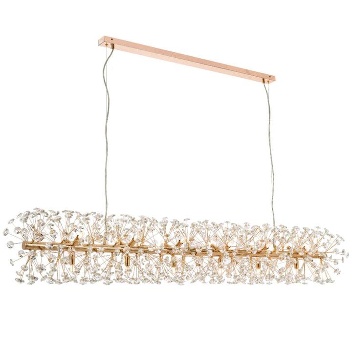 Telbix LERIDA - 18 Light Rectangular Pendant-Telbix-Ozlighting.com.au