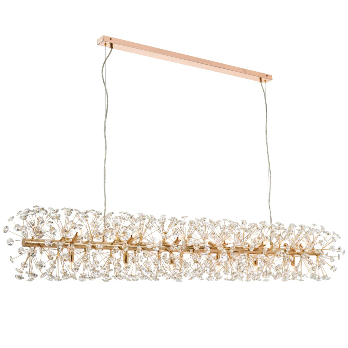 Telbix LERIDA 18-Light Rectangular Pendant-Telbix-Ozlighting.com.au