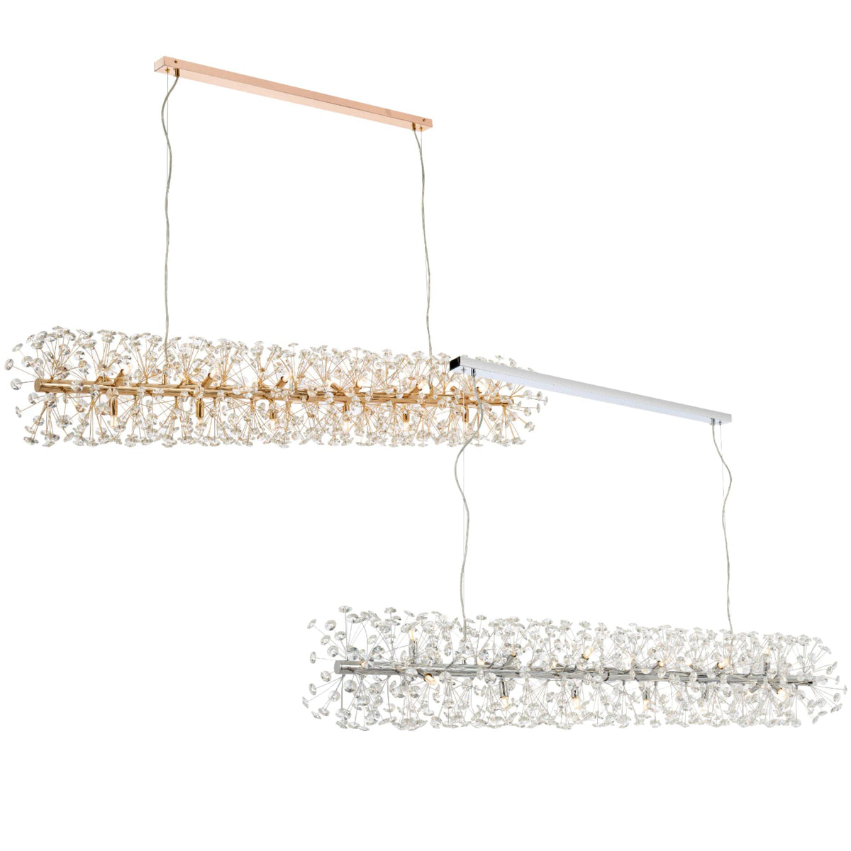 Telbix LERIDA 18-Light Rectangular Pendant-Telbix-Ozlighting.com.au