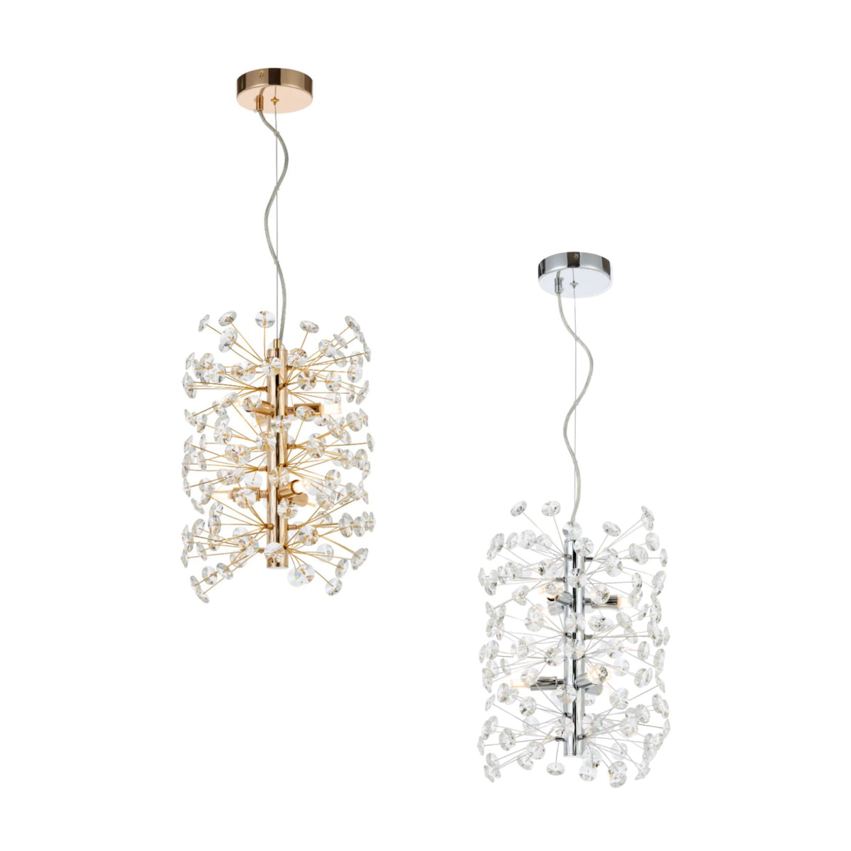 Telbix LERIDA 6-Light Vertical Pendant-Telbix-Ozlighting.com.au