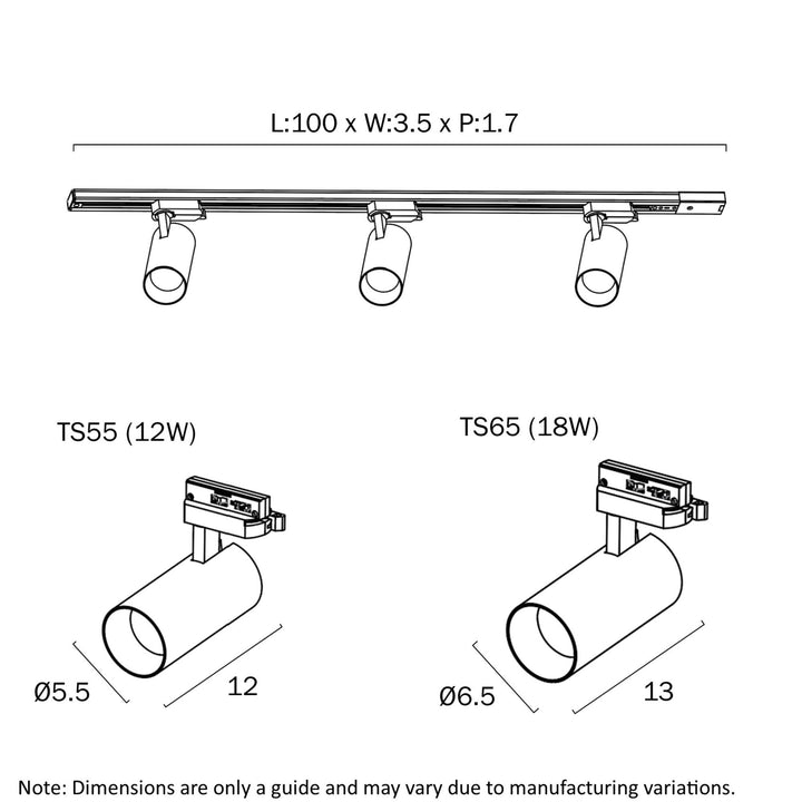 Telbix LOGIK - 18W Track Light-Telbix-Ozlighting.com.au