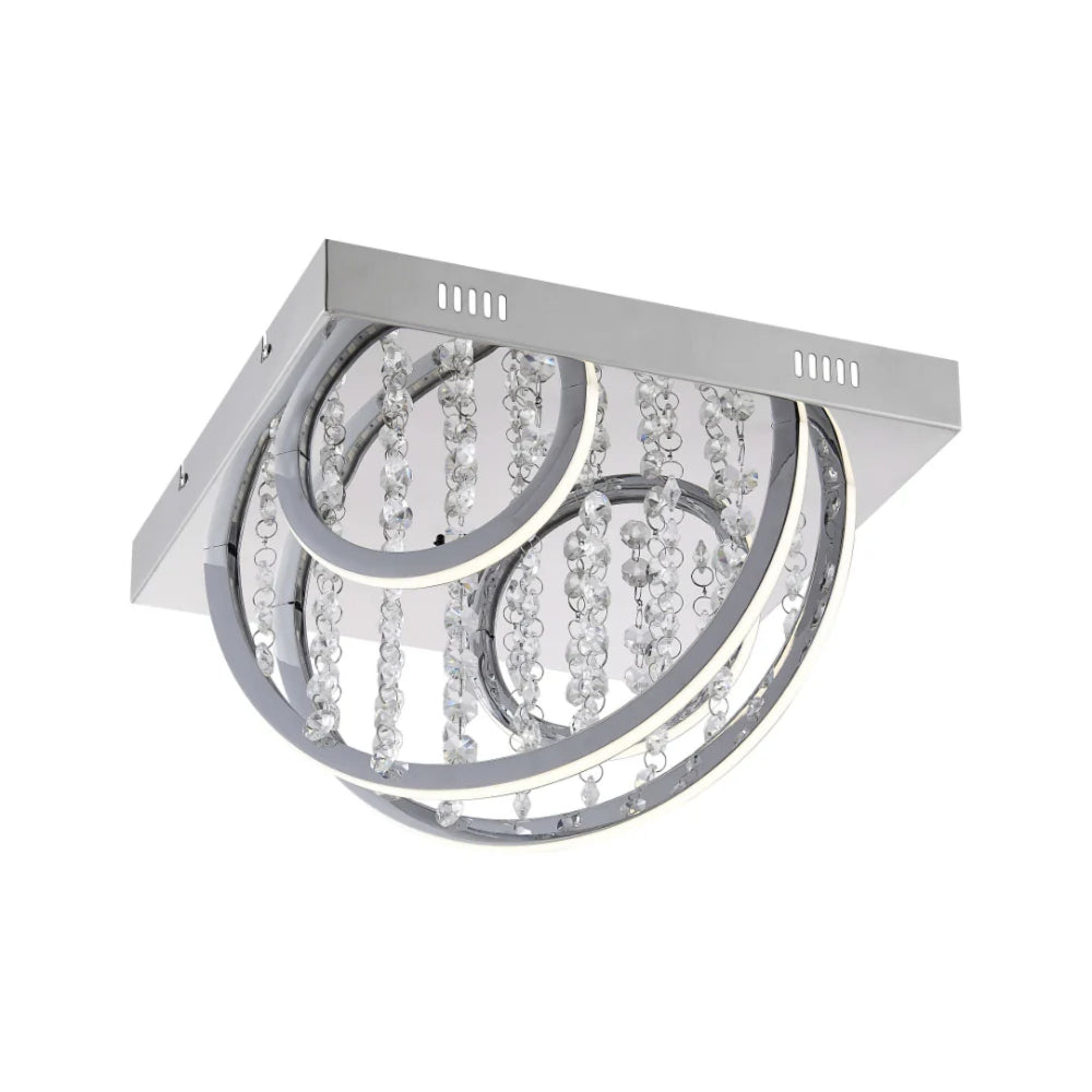 Telbix LUXIA 16W Crystal LED Ceiling Light-Telbix-Ozlighting.com.au