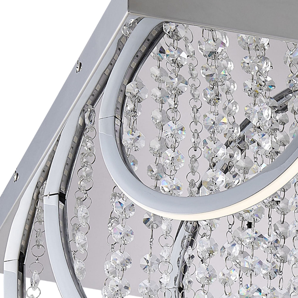Telbix LUXIA 32W Crystal LED Ceiling Light-Telbix-Ozlighting.com.au