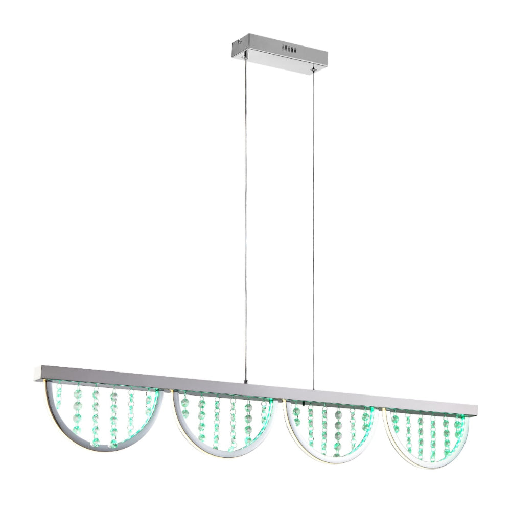 Telbix LUXIA Pendant Light Crystal Dimmable-Telbix-Ozlighting.com.au