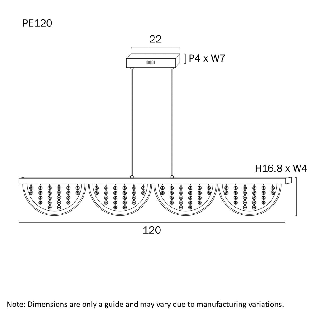 Telbix LUXIA Pendant Light Crystal Dimmable-Telbix-Ozlighting.com.au