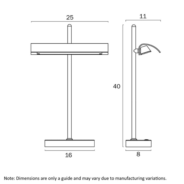 Telbix LYMAN - 8W Table Lamp-Telbix-Ozlighting.com.au