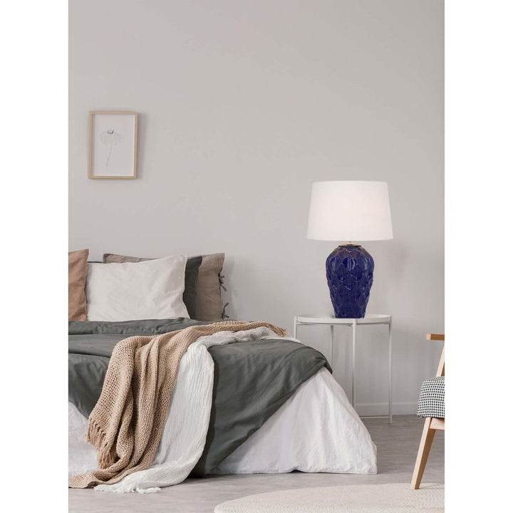 Telbix MADRID - Textured Ceramic Table Lamp-Telbix-Ozlighting.com.au