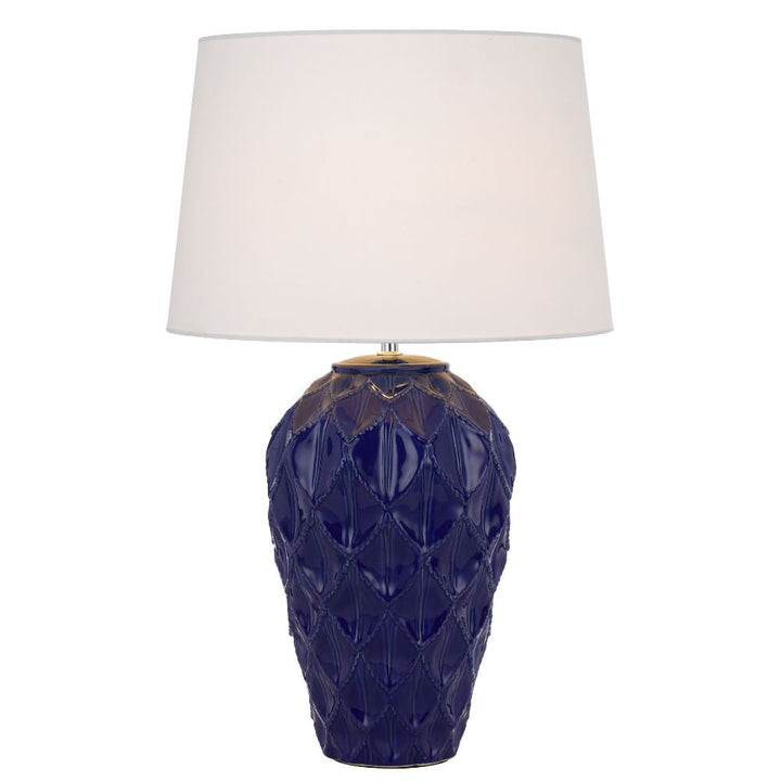 Telbix MADRID - Textured Ceramic Table Lamp-Telbix-Ozlighting.com.au