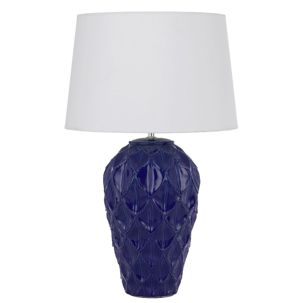 Telbix MADRID - Textured Ceramic Table Lamp-Telbix-Ozlighting.com.au