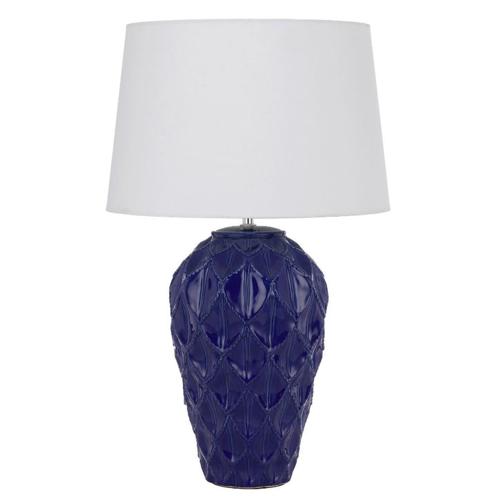 Telbix MADRID - Textured Ceramic Table Lamp-Telbix-Ozlighting.com.au