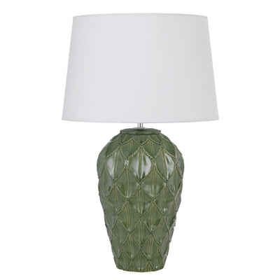Telbix MADRID - Textured Ceramic Table Lamp-Telbix-Ozlighting.com.au