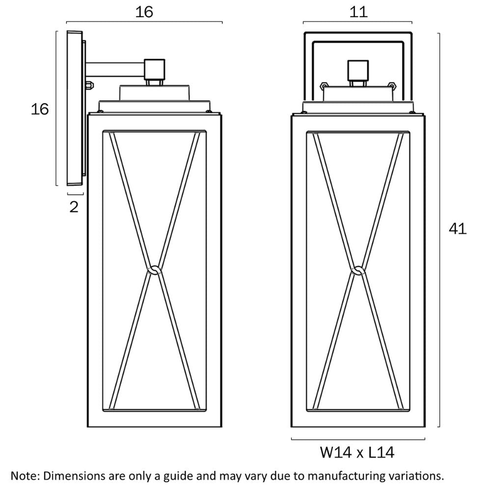 Telbix MALLORY 40 Wall Light - 25W-Telbix-Ozlighting.com.au