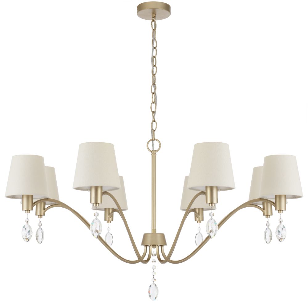 Telbix MALVERN - 8 Light Pendant-Telbix-Ozlighting.com.au