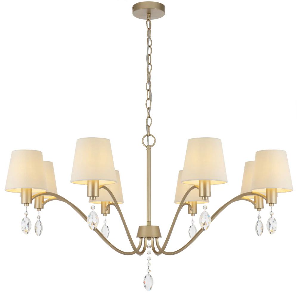 Telbix MALVERN - 8 Light Pendant-Telbix-Ozlighting.com.au