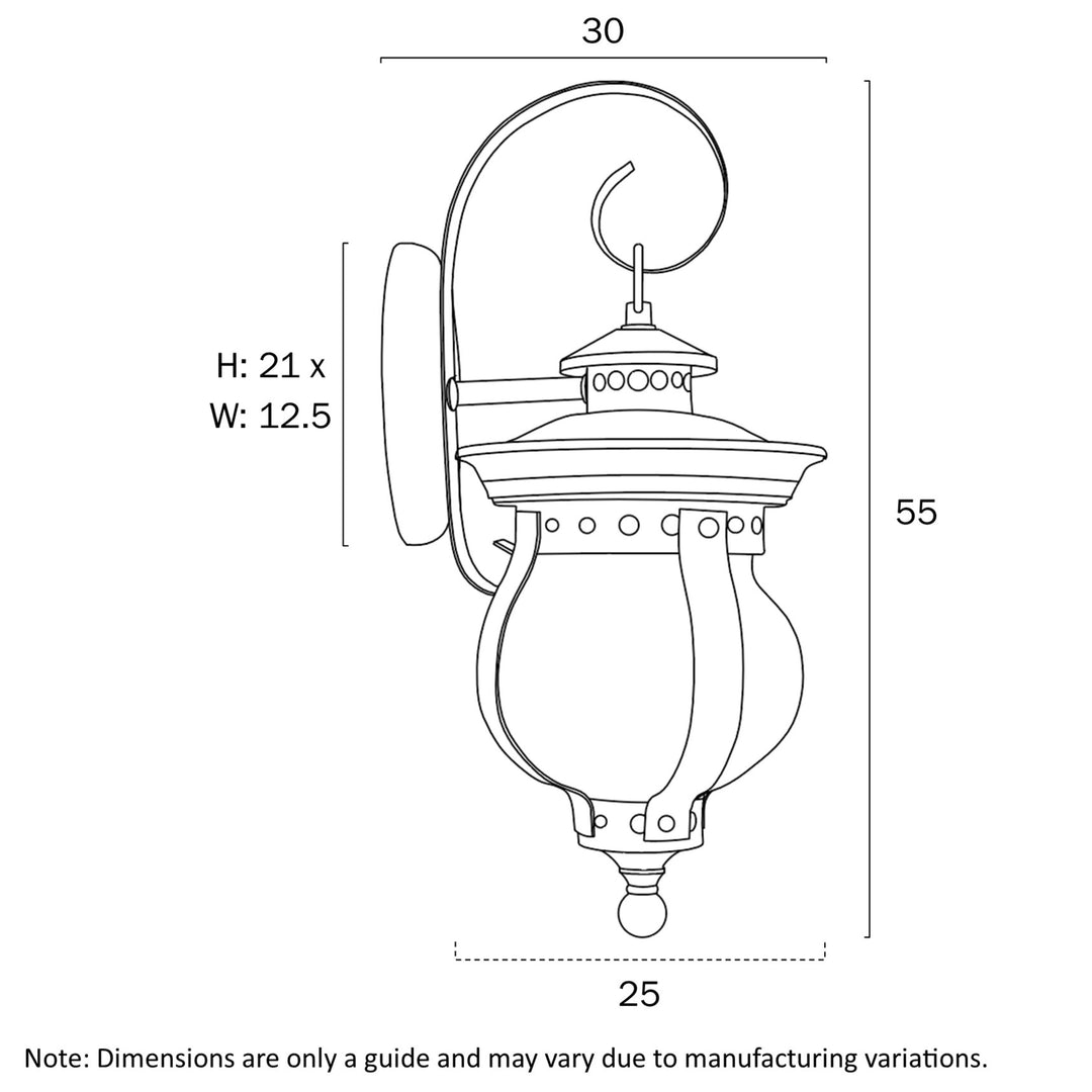 Telbix MAMO - 25W Wall Bracket-Telbix-Ozlighting.com.au