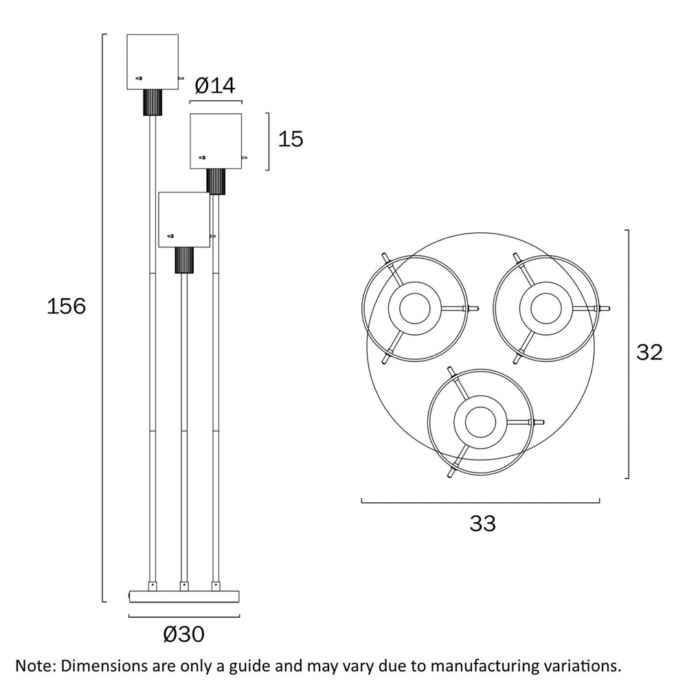 Telbix MIKA - 25W Floor Lamp-Telbix-Ozlighting.com.au