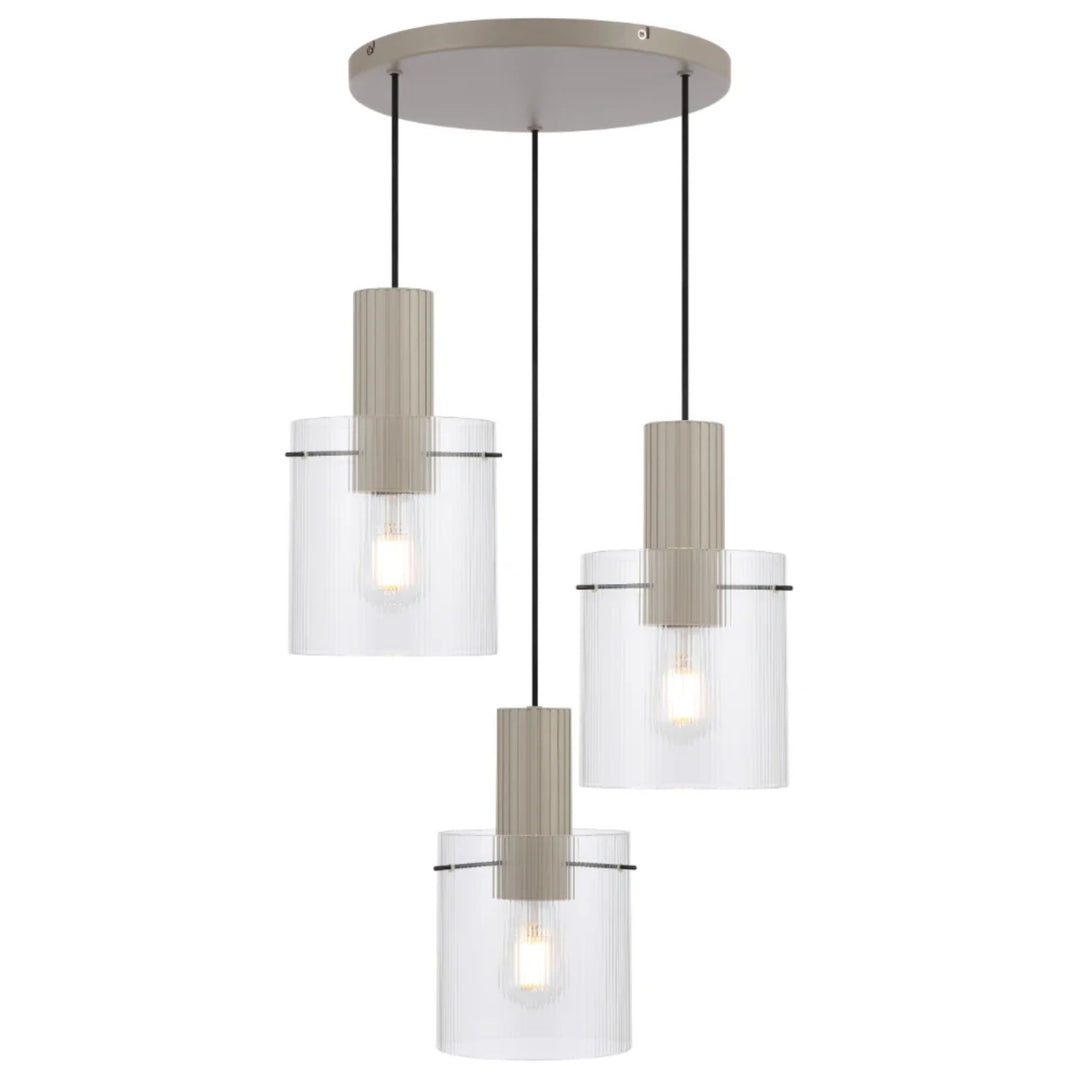 Telbix MIKA - 3 Light Pendant-Telbix-Ozlighting.com.au