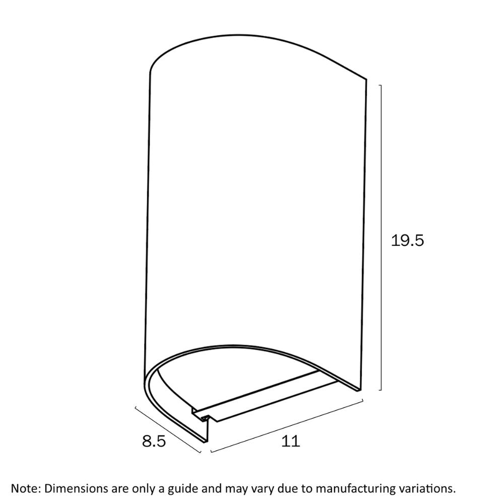 Telbix MIRO 2 Wall Light - 12W-Telbix-Ozlighting.com.au