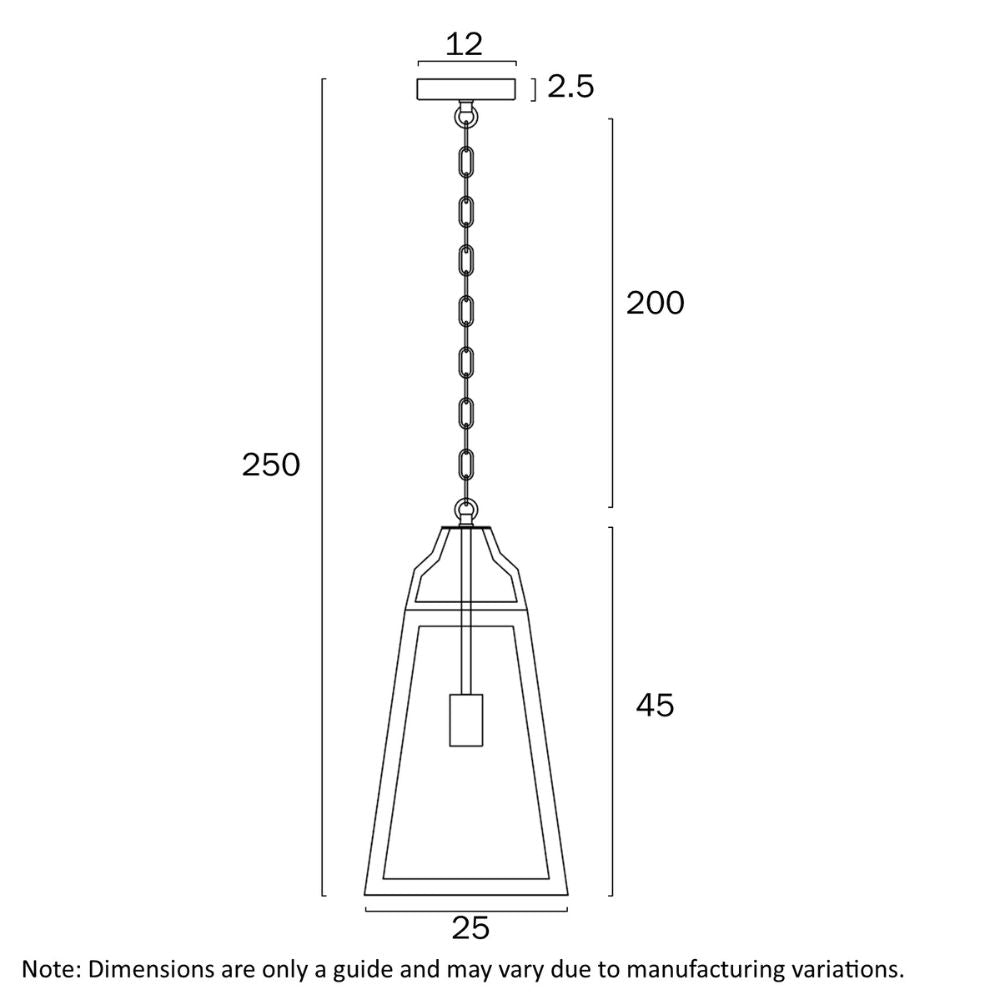 Telbix MONTEAL Pendant - 1/4 Light-Telbix-Ozlighting.com.au