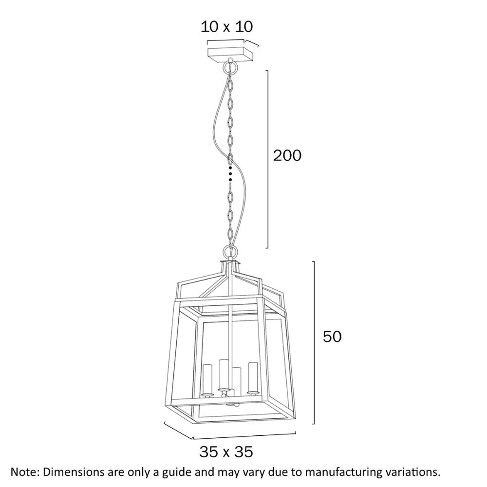 Telbix MONTEAL Pendant - 1/4 Light-Telbix-Ozlighting.com.au