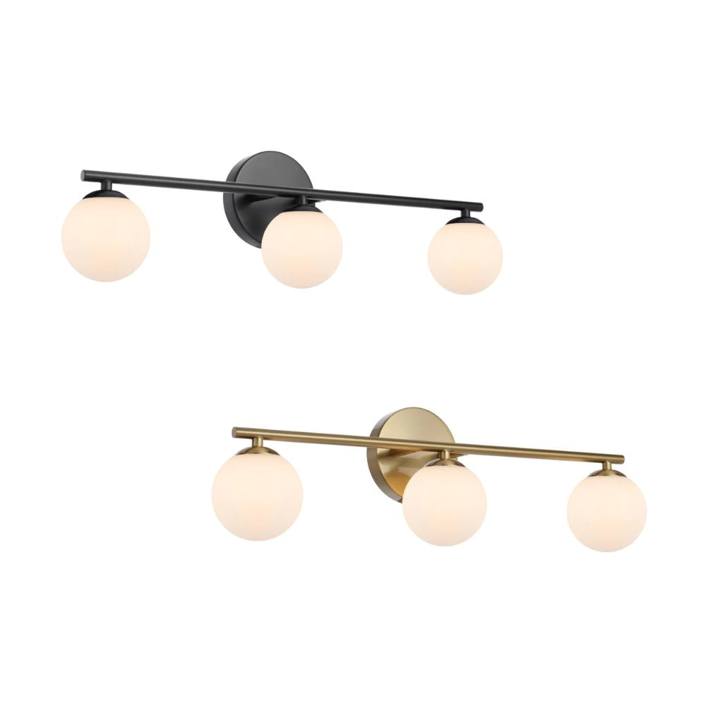 Telbix MORAN Wall Light - 18W 3-Light Metal, IP44, Antique Gold-Telbix-Ozlighting.com.au