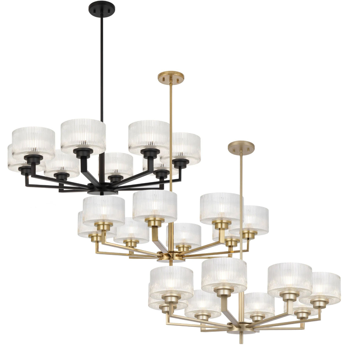 Telbix MORENO II Pendant Light Glass 8-Light-Telbix-Ozlighting.com.au