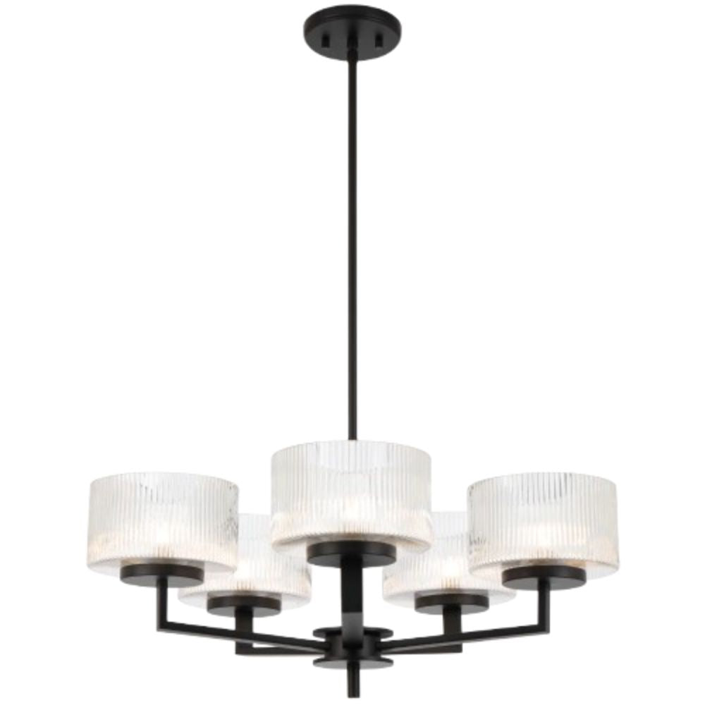 Telbix MORENO Pendant - 5 Light, Silver-Telbix-Ozlighting.com.au