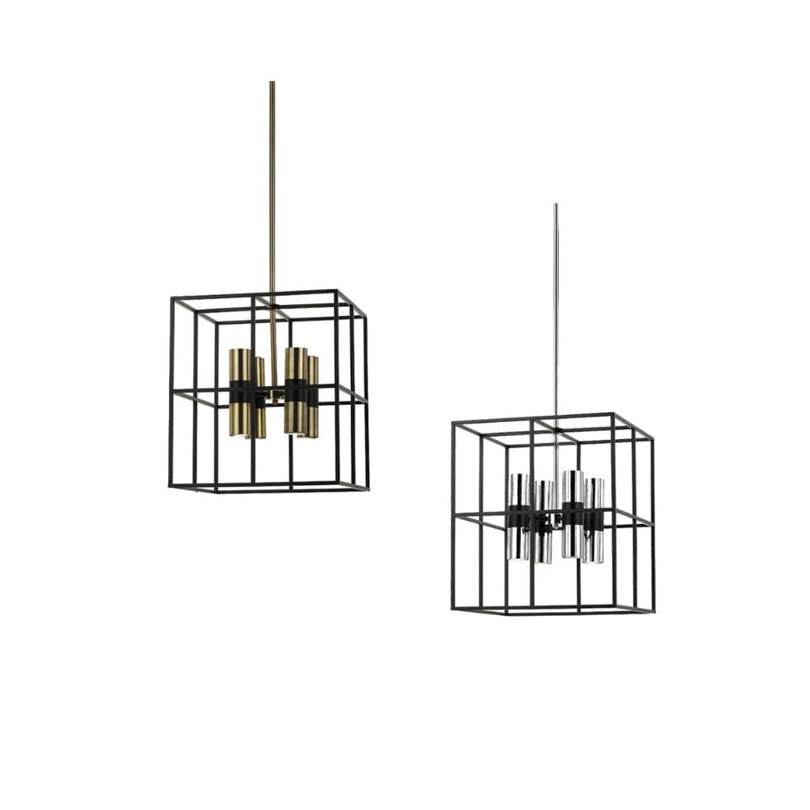 Telbix NELSON - 8 Light Metal Pendant-Telbix-Ozlighting.com.au