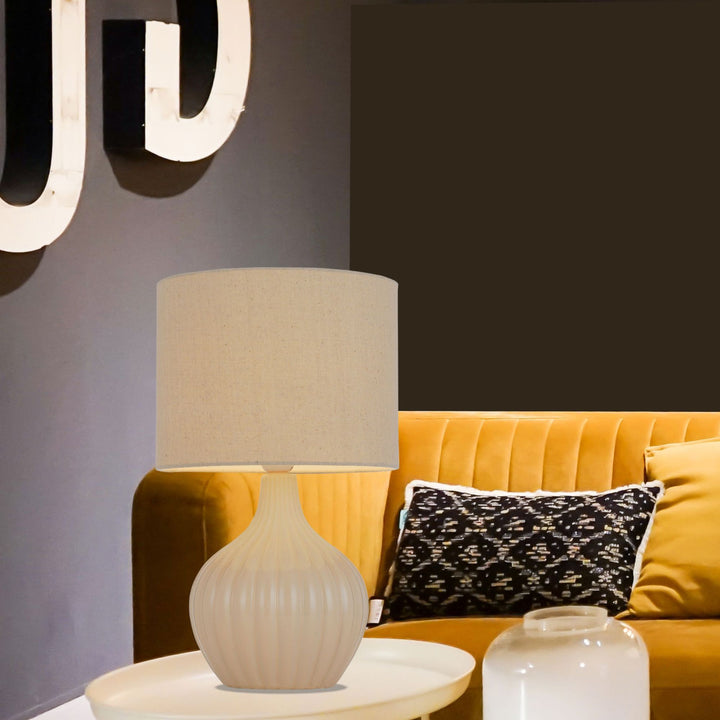 Telbix NORD - 25W Ceramic Table Lamp-Telbix-Ozlighting.com.au