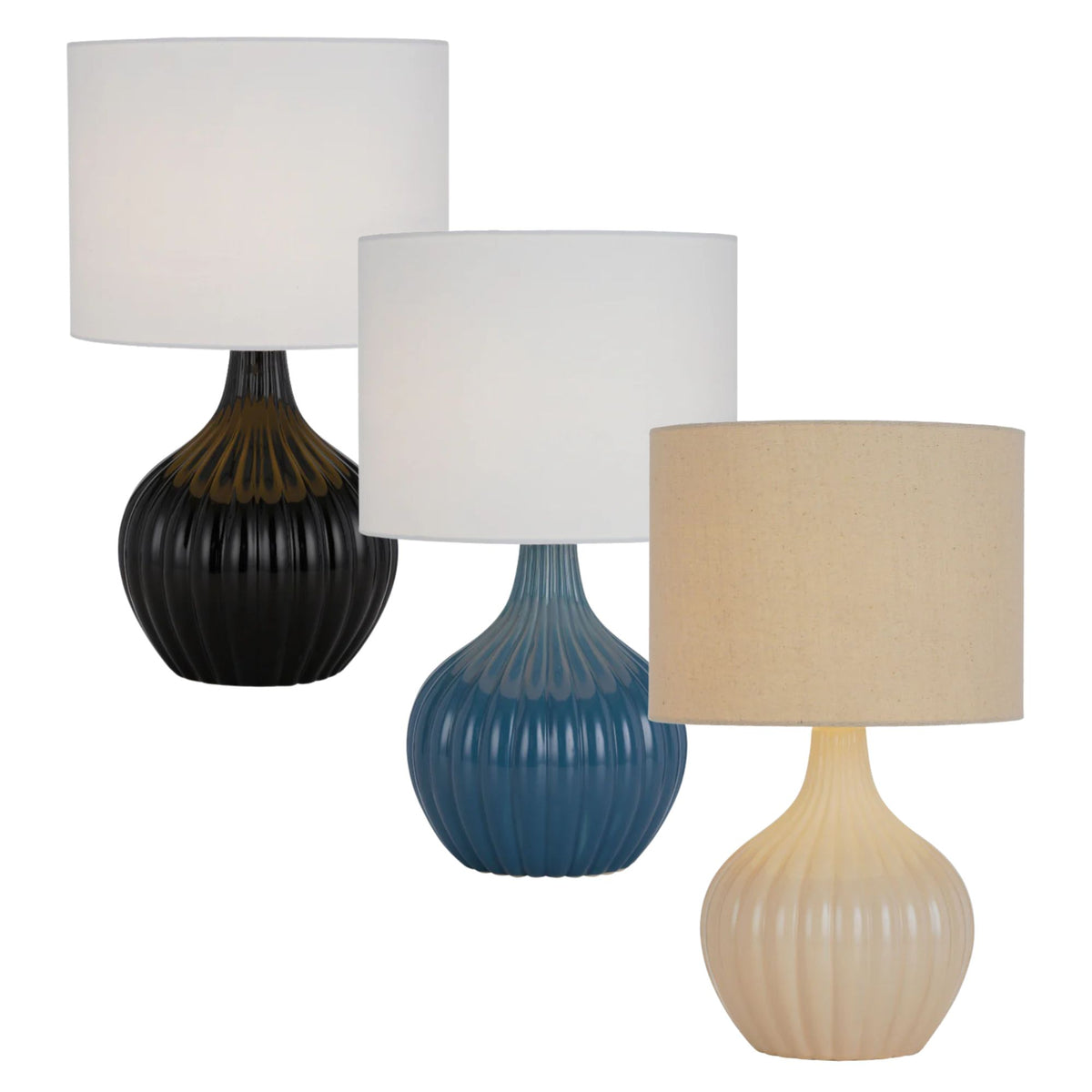 Telbix NORD Table Lamp - 25W, Ceramic-Telbix-Ozlighting.com.au