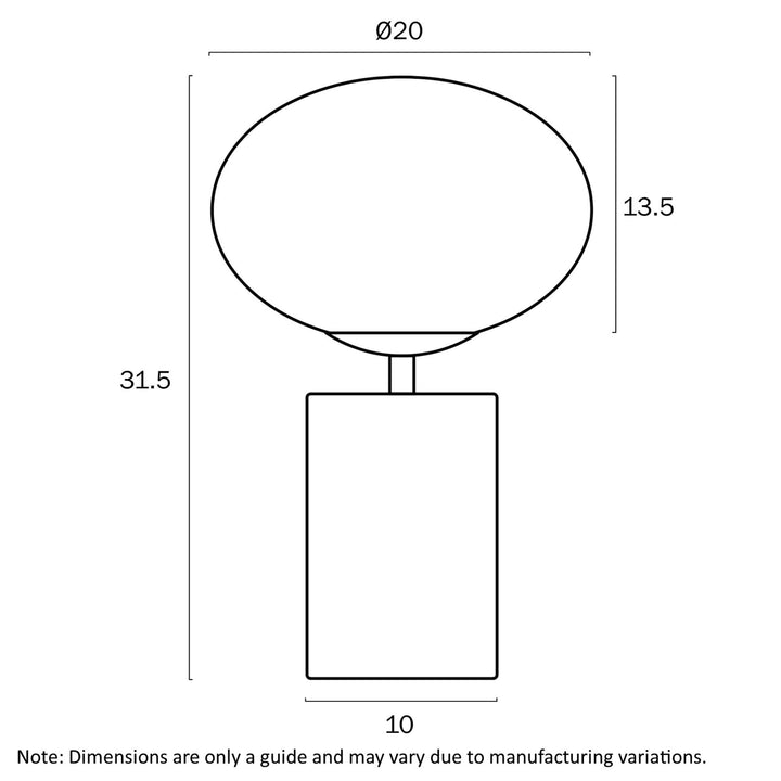 Telbix NOTAL - 5W Touch Table Lamp-Telbix-Ozlighting.com.au