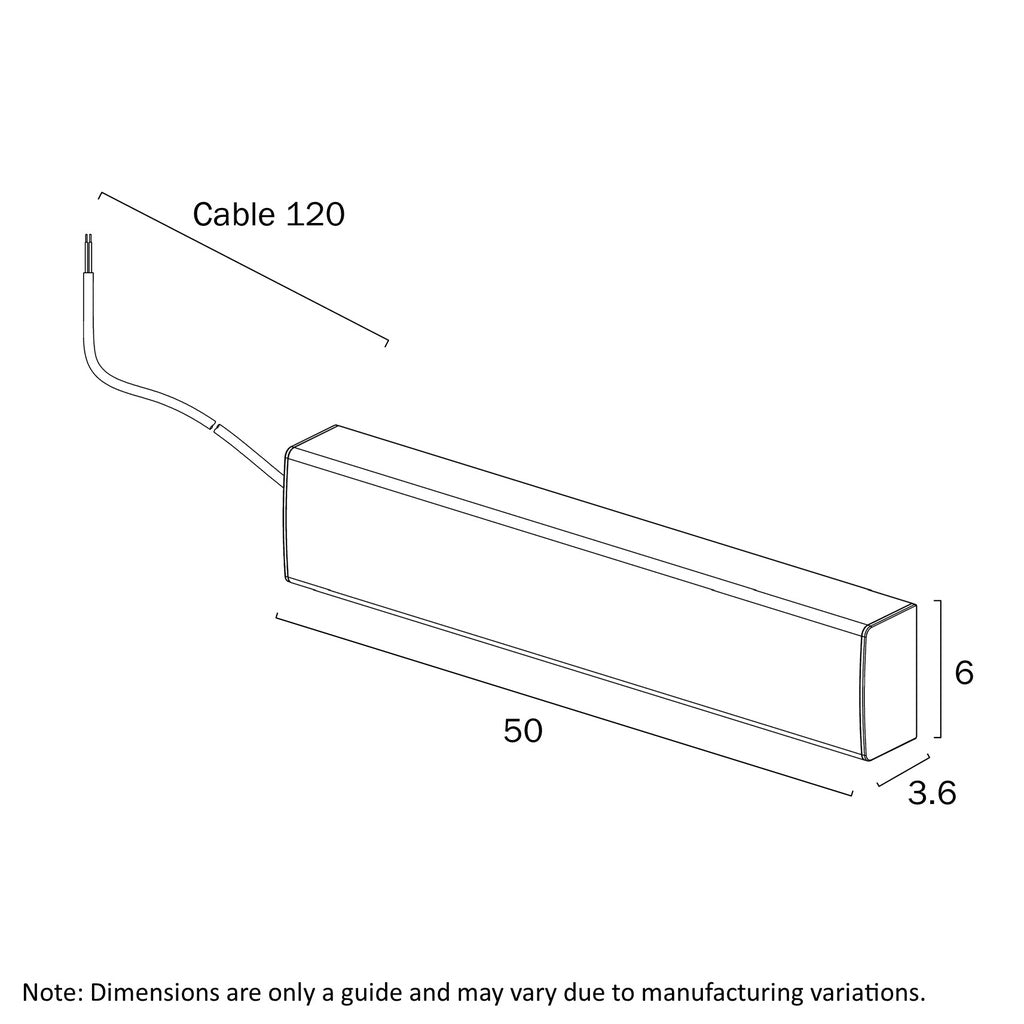 Telbix Neris LED Ceiling Light - 50cm Batten-Telbix-Ozlighting.com.au