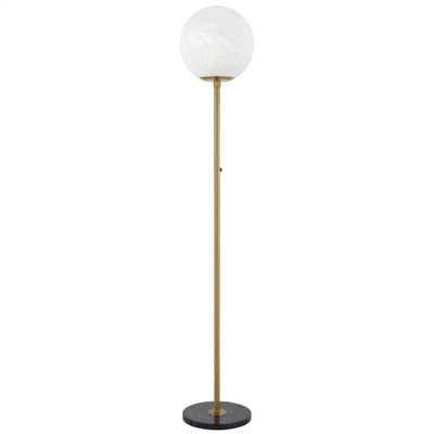Telbix OLIANA - Iron & Marble Art Deco Floor Lamp-Telbix-Ozlighting.com.au