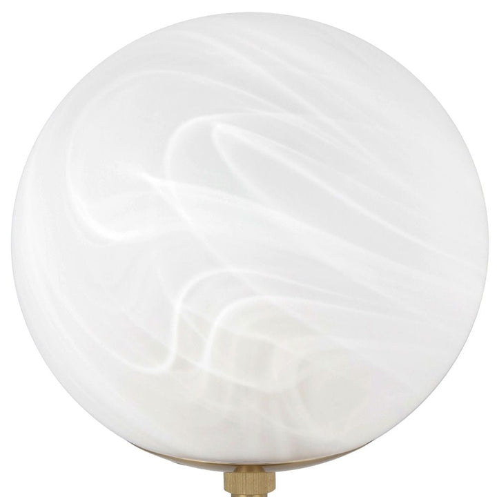 Telbix OLIANA - Iron & Marble Art Deco Table Lamp-Telbix-Ozlighting.com.au