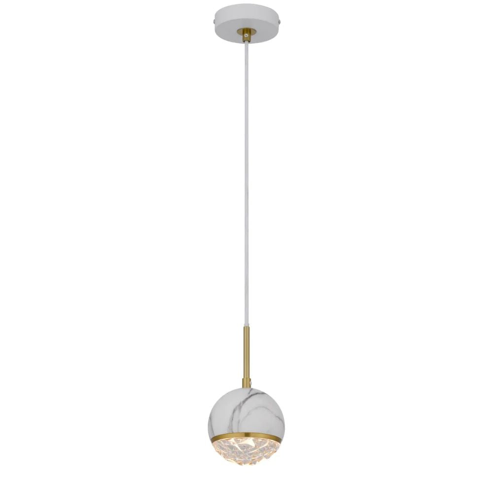Telbix ONETA - 1 Light Spherical Pendant-Telbix-Ozlighting.com.au