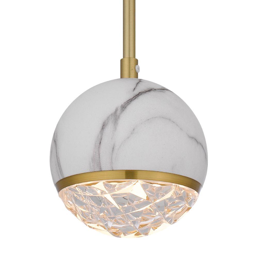 Telbix ONETA - 1 Light Spherical Pendant-Telbix-Ozlighting.com.au