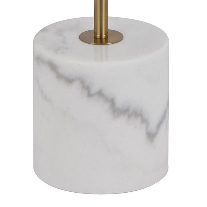 Telbix ORTEZ - Iron & Marble Art Deco Floor Lamp-Telbix-Ozlighting.com.au