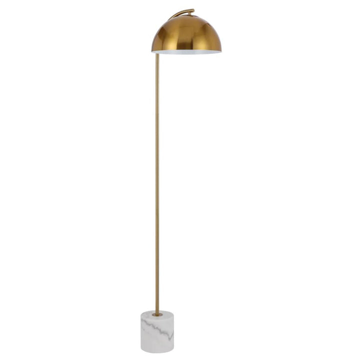 Telbix ORTEZ - Iron & Marble Art Deco Floor Lamp-Telbix-Ozlighting.com.au