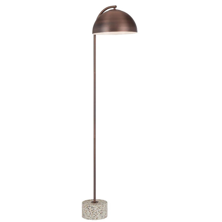 Telbix ORTEZ - Iron & Marble Art Deco Floor Lamp-Telbix-Ozlighting.com.au