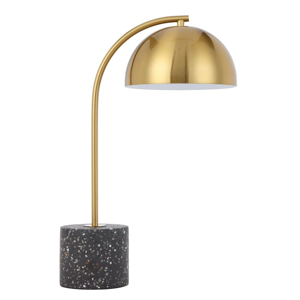 Telbix ORTEZ Table Lamp - Iron & Terrazzo Art Deco-Telbix-Ozlighting.com.au