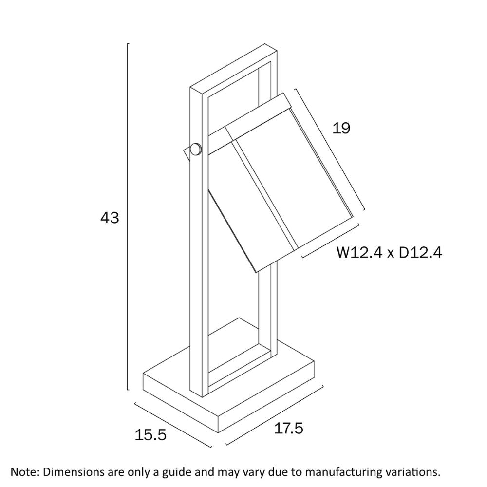 Telbix OSADA Table Lamp - 25W-Telbix-Ozlighting.com.au