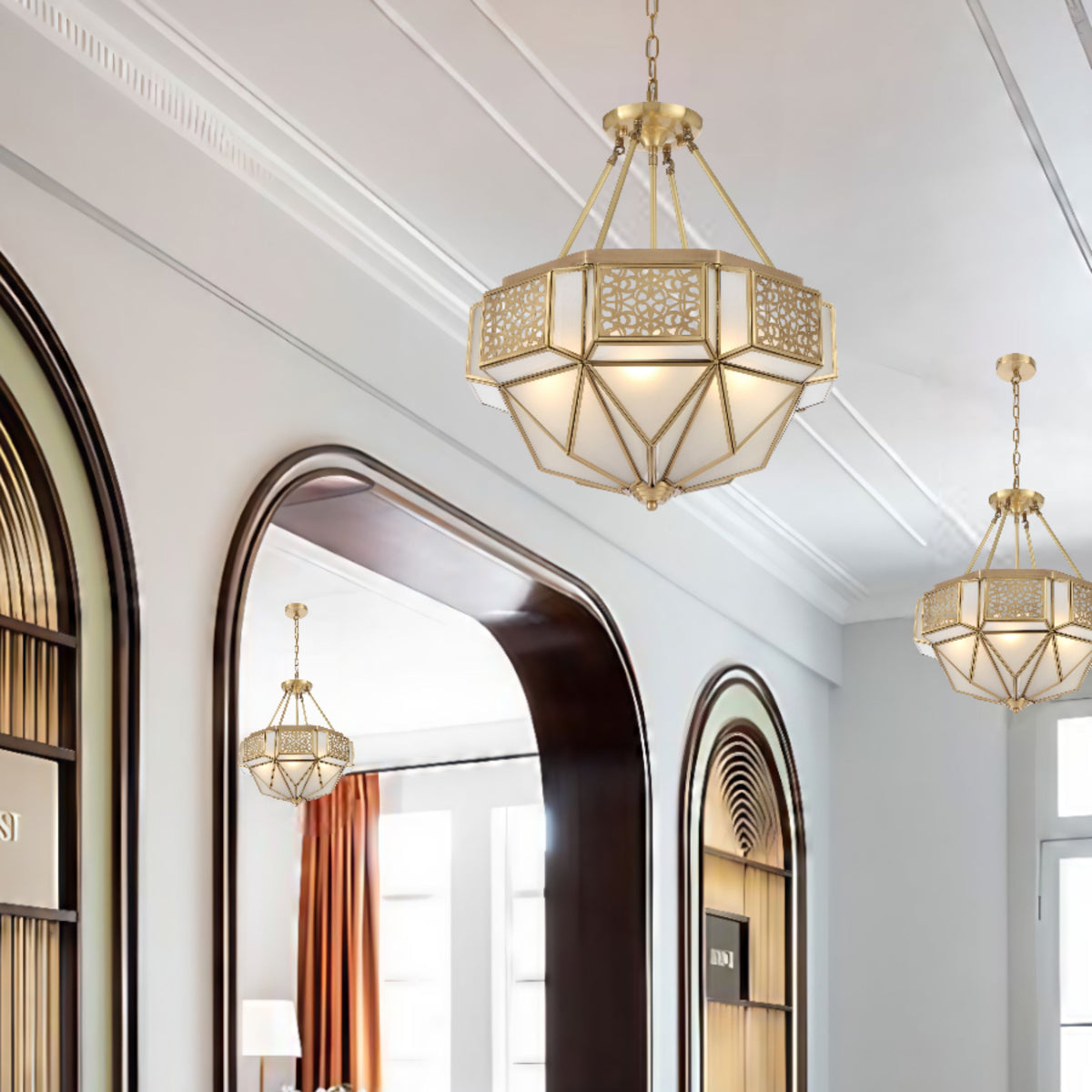 Telbix OVERTON Pendant - 6 Light-Telbix-Ozlighting.com.au